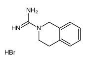1,2,3,4-tetrahydroisoquinolin-2-ium-2-carboximidamide,bromide结构式