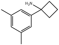 1-(3,5-二甲基苯基)环丁-1-胺盐酸盐结构式