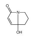 8-hydroxy-6,7-dihydro-5H-pyrrolizin-3-one结构式