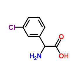 (S)-3-氯苯甘氨酸结构式