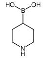 哌啶-4-硼酸结构式