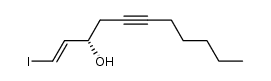 (1E,3S)-1-iodoundec-1-en-5-yn-3-ol Structure