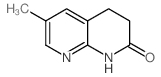 6-甲基-3,4-二氢-1,8-萘啶-2(1H)-酮结构式