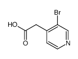 2-(3-bromopyridin-4-yl)acetic acid结构式