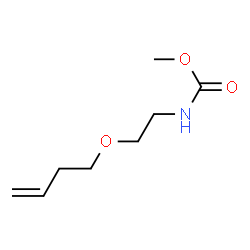 Carbamic acid,[2-(3-butenyloxy)ethyl]-,methyl ester (9CI) Structure