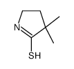 3,3-二甲基吡咯烷-2-硫酮结构式