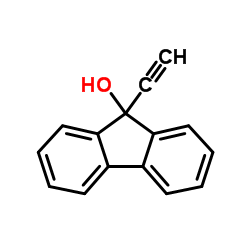 9-Ethynyl-9H-fluoren-9-ol Structure