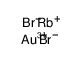 rubidium tetrabromoaurate结构式