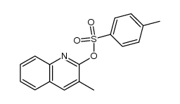 3-methyl-2-tosyloxyquinoline Structure