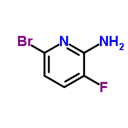 6-Bromo-3-fluoropyridin-2-amine structure