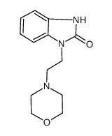 1-[2-(4-morpholinyl)ethyl]-1,3-dihydro-2H-benzimidazol-2-one Structure