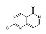 2-chloro-4aH-pyrido[4,3-d]pyrimidin-5-one结构式