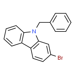 9-benzyl-2-bromo-9H-carbazole Structure
