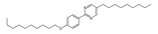 2-[4-(Decyloxy)-phenyl]-5-nonylpyrimidine Structure