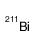 bismuth-211 Structure