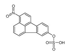 3-nitrofluoranthene-8-sulfate结构式