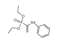 diethyl (1-phenylselenenylvinyl)phosphonate Structure