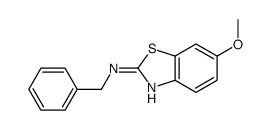 N-苄基-6-甲氧基苯并[d]噻唑-2-胺结构式