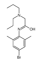 N-(4-bromo-2,6-dimethylphenyl)-2-(dipropylamino)acetamide Structure