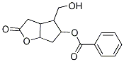 4-(羟基甲基)-2-氧代六氢-2H-环戊二烯并[B]呋喃-5-基苯甲酸酯结构式