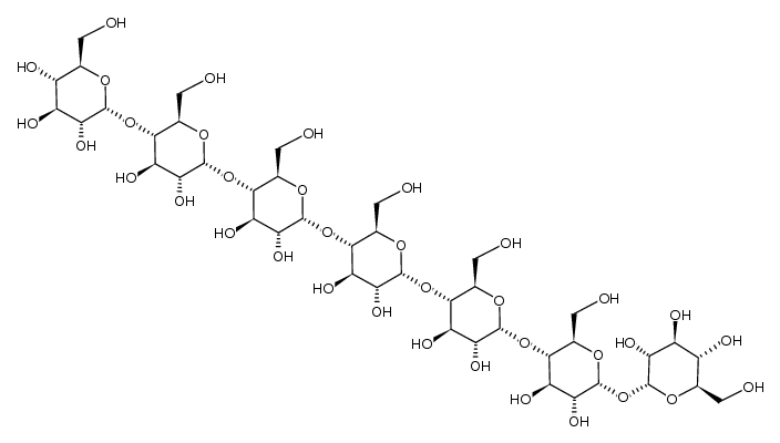 maltopentaosyltrehalose结构式