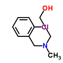 2-[(2-Chlorobenzyl)(methyl)amino]ethanol结构式