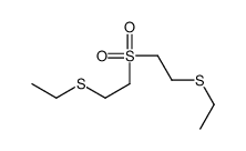 1-ethylsulfanyl-2-(2-ethylsulfanylethylsulfonyl)ethane Structure