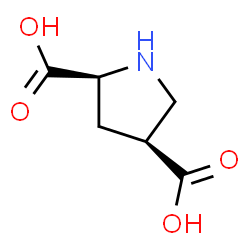 2,4-Pyrrolidinedicarboxylicacid,cis-(9CI) Structure