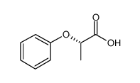 (S)-2-Phenoxypropionic acid Structure