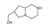 Pyrrolo[1,2-a]pyrazine-7-methanol, octahydro-, (7S,8aS)- (9CI) Structure
