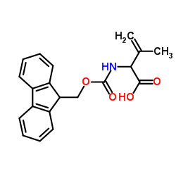 Fmoc-3,4-dehydro-L-Val-OH结构式