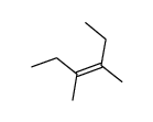 cis-3,4-dimethyl-3-hexene Structure