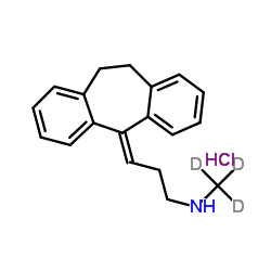 Nortriptyline-d3 hydrochloride Structure