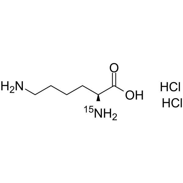 L-Lysine-15N dihydrochloride Structure