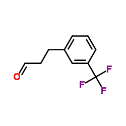 3-(Trifluoromethyl)benzenepropanal Structure