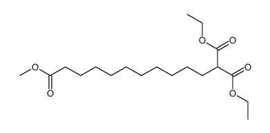 undecane-1,1,11-tricarboxylic acid-1,1-diethyl ester-11-methyl ester Structure