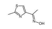 N-[1-(2-methyl-1,3-thiazol-4-yl)ethylidene]hydroxylamine Structure