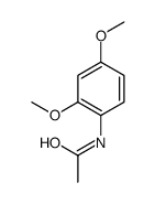 2',4'-二甲氧基乙酰苯胺结构式
