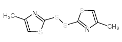 2,2'-二硫双(4-甲基噻唑)结构式