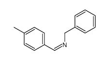 N-benzyl-1-(4-methylphenyl)methanimine结构式