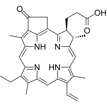 焦脱镁叶绿酸A结构式