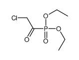2-chloro-1-diethoxyphosphorylethanone Structure
