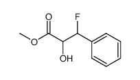 methyl 3-fluoro-2-hydroxy-3-phenylpropionate Structure