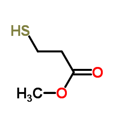 Methyl 3-mercaptopropionate Structure