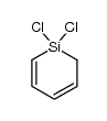 1,1-dichloro-1-silacyclohexa-2,4-diene结构式