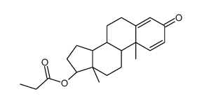 [(8R,9S,10R,13S,14S)-10,13-dimethyl-3-oxo-6,7,8,9,11,12,14,15,16,17-decahydrocyclopenta[a]phenanthren-17-yl] propanoate Structure