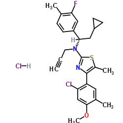 Crinecerfont hydrochloride结构式