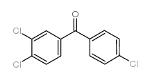 3,4,4'-三氯二苯甲酮结构式
