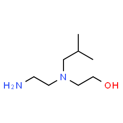 Ethanol, 2-[(2-aminoethyl)(2-methylpropyl)amino]- (9CI) Structure