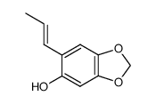 (E)-2-propenylsesamol结构式